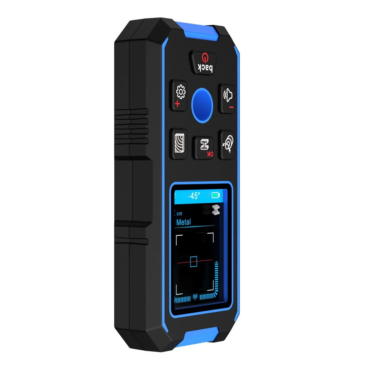 NOYAFA NF-518 Pinpointer Metal Detector | 3-in-1 Wall Scanner for Metal Wood & Live Wires | Handheld Depth Tracker - Image 2