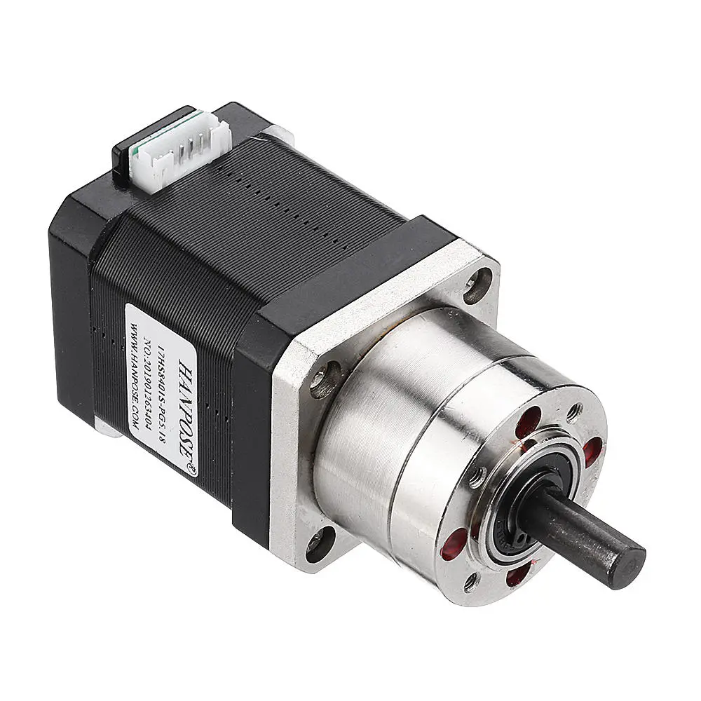 HANPOSE Nema 17 Stepper Motor | 42:1 Planetary Gear Extruder Motor 17HS8401S-PG - Image 3