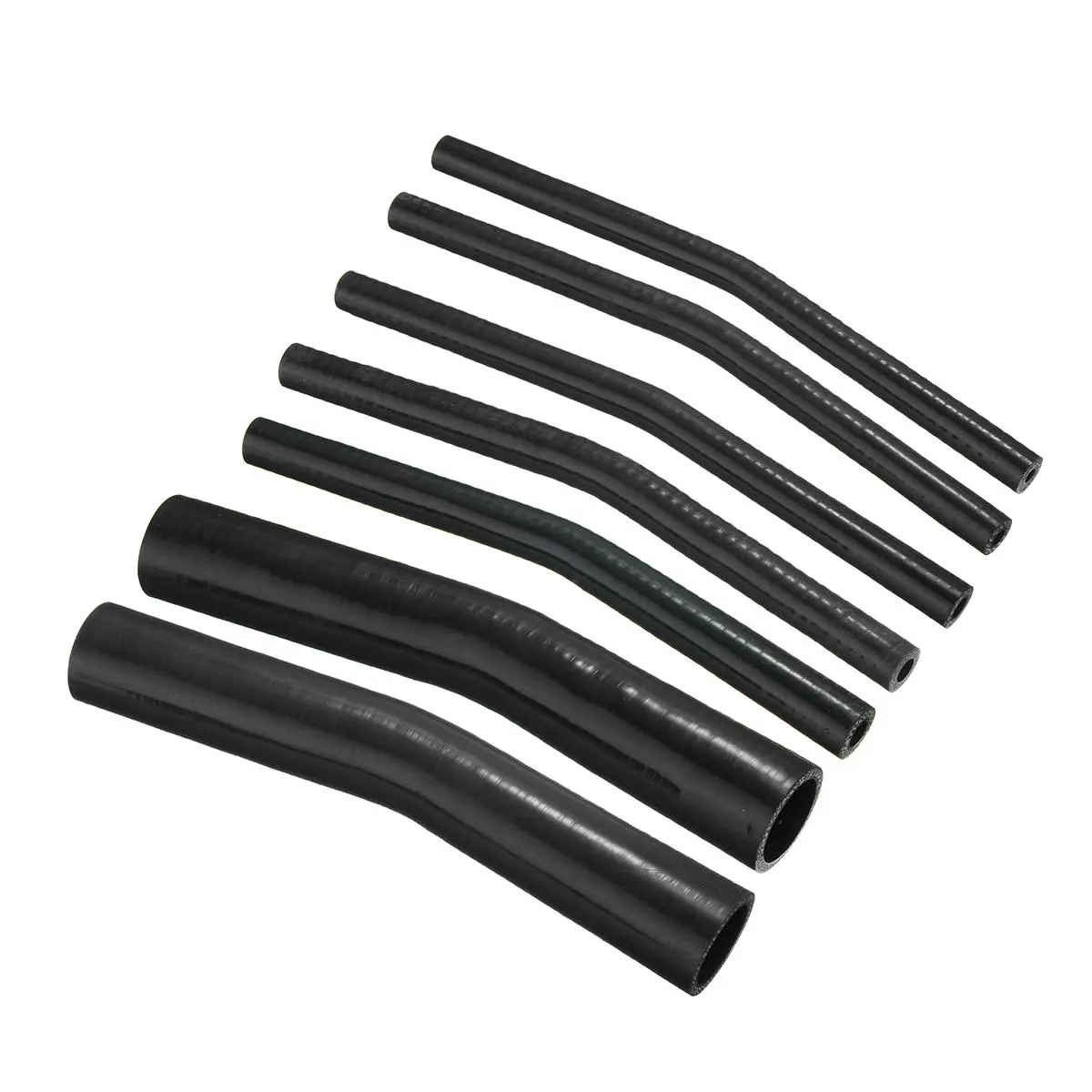 Silicone Vacuum Hose Tubing - 16-35mm 15 Degree Black Turbo Coolant Tube 150mm - Image 3