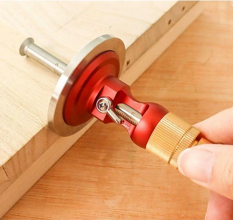 Brass European Style Scriber | Woodworking Parallel Line & Mortise Marking Gauge - Image 3