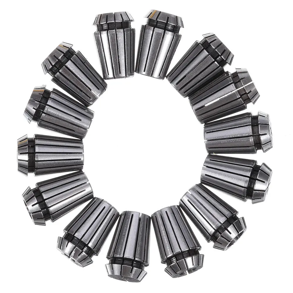 Machifit ER20 Spring Collet Set - 14pcs 1/8 to 1/2 Inch for CNC Milling Lathe - Image 3