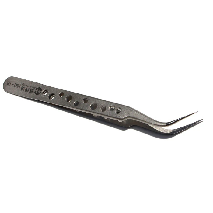 Stainless Steel Elbow Tip Tweezer - High Precision Phone Repair Tool - Image 5