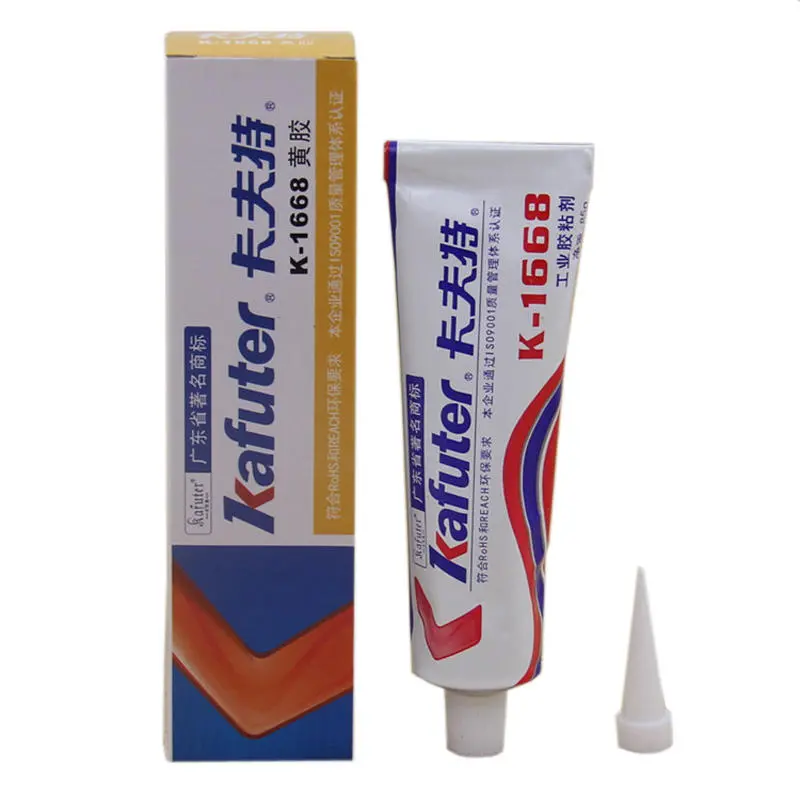 Kafuter K-1668 85g Industrial Glue | Electronic Adhesive | Yellow Fixed Adhesive - Image 4