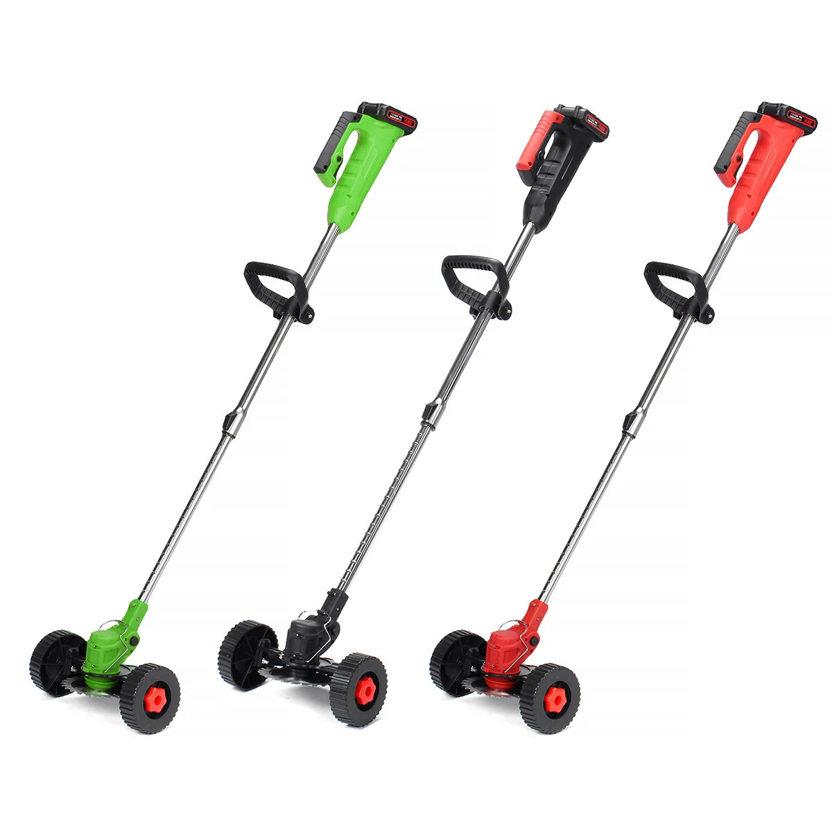 1500W Cordless Electric Grass Trimmer & Weed Eater - Lawn Mower w/ Battery - Image 2