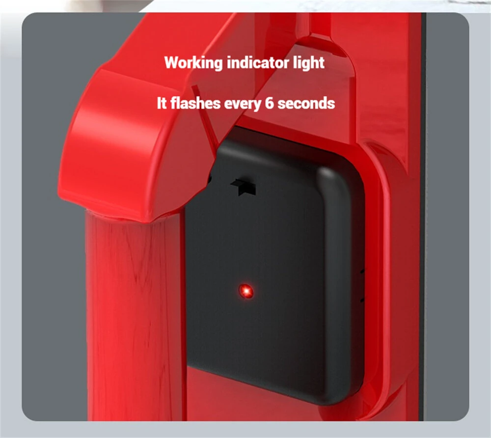 Portable Anti-theft Alarm Door Stopper - Aluminum Alloy Security Tool for Home & Travel - Image 3