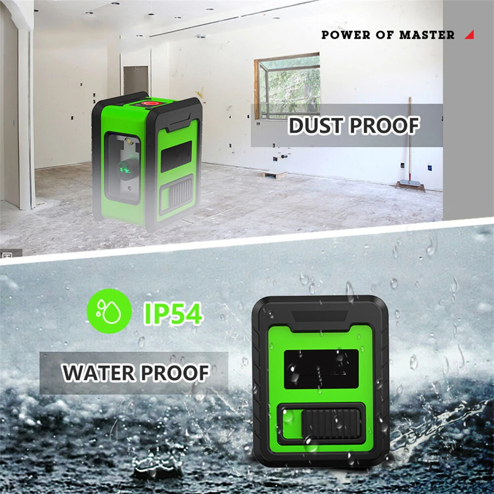 HILDA 2 Line Green Laser Level | Self-Leveling 360° Cross for Floor Installation - Image 4