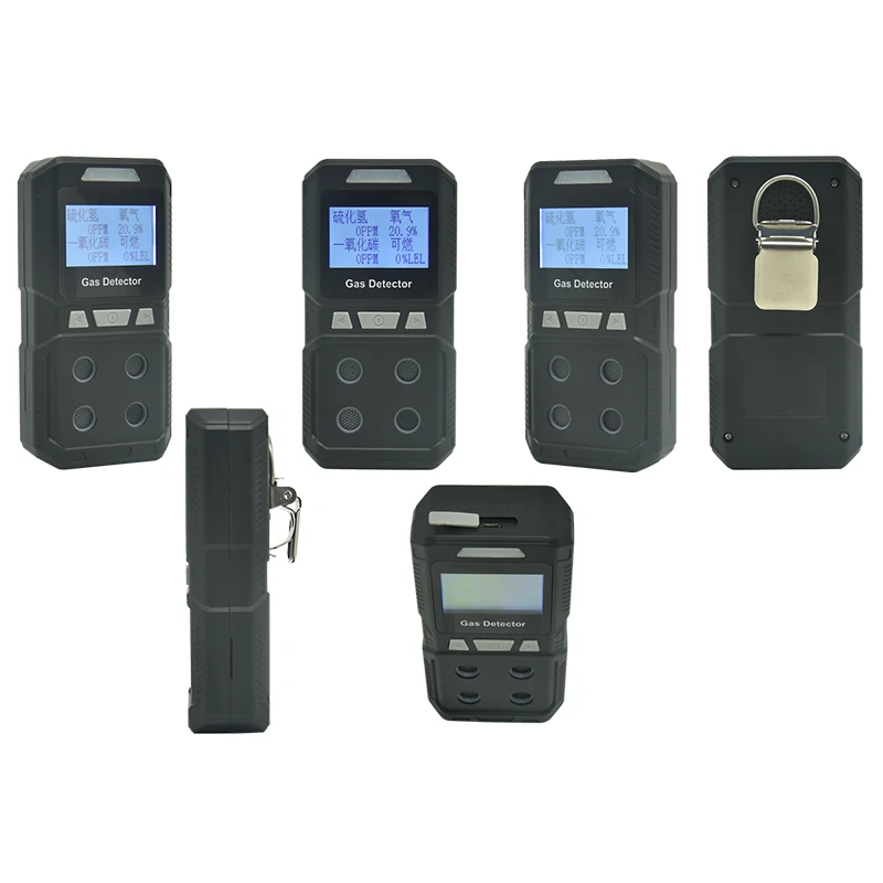 Multi-Gas Detector - H2S O2 CO Combustible Gas Alarm | Portable & Rechargeable - Image 3