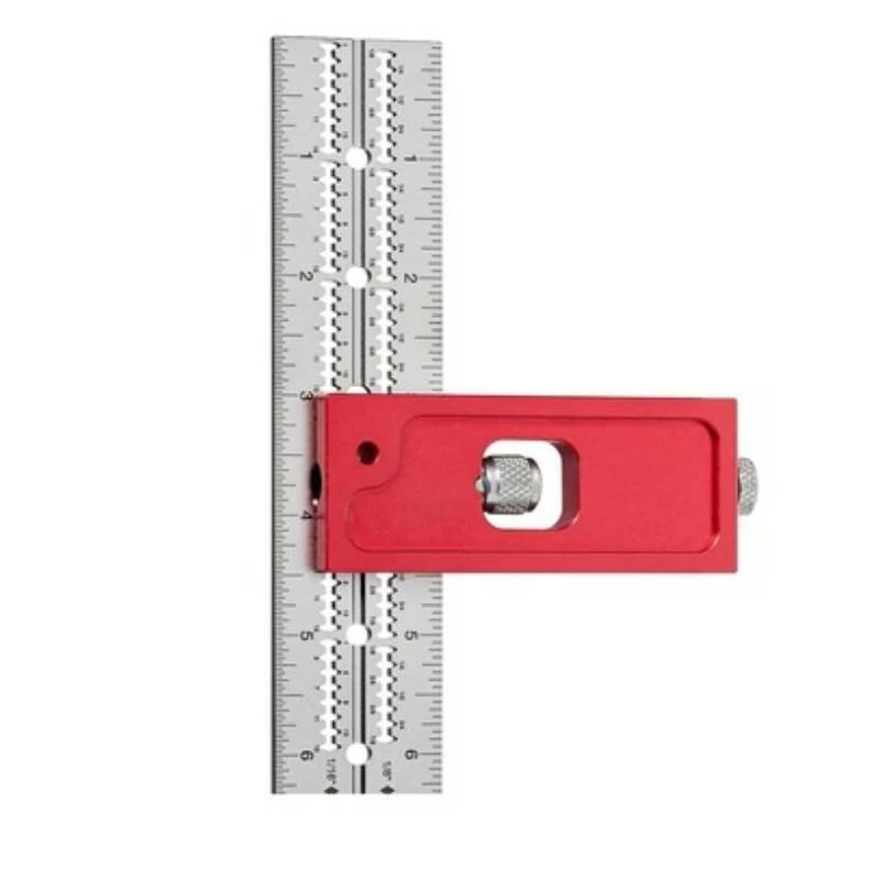 Woodpecker T-Type Hole Scribing Gauge | 15/30/45cm Stainless Steel Ruler for Woodworking - Image 2