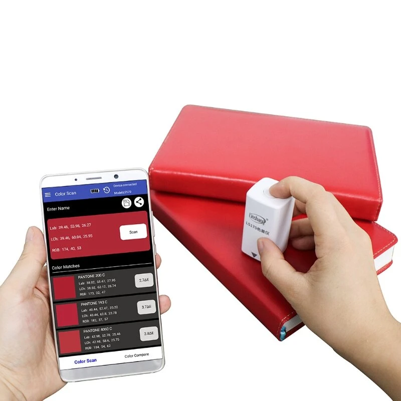 LS170 Portable Colorimeter - 8mm Color Analyzer with Mobile App | Precise LAB Tester - Image 3