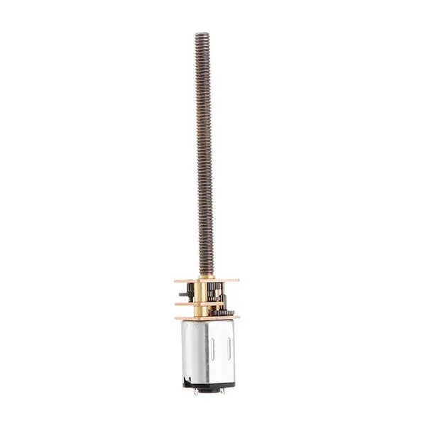 Chihai DC 6V 105rpm Gear Motor - Electric Motor with Threaded Shaft - Image 2