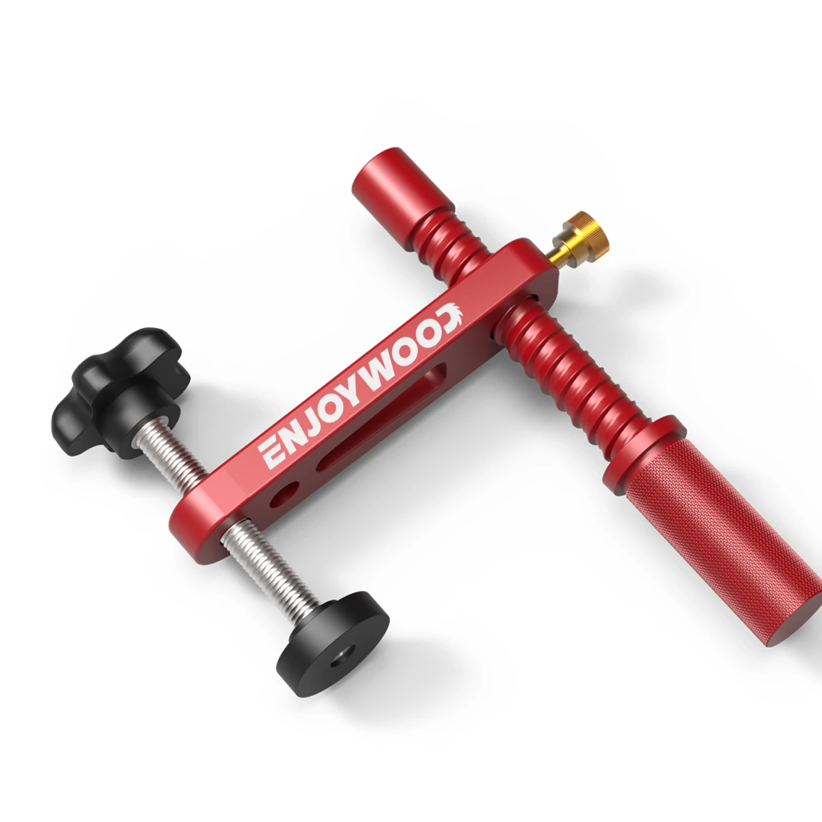 ENJOYWOOD 2 Pack 19mm Bench Dog Hold Down Clamps | Fast-Acting MFT Table Clamp with Protective Pads - Image 4