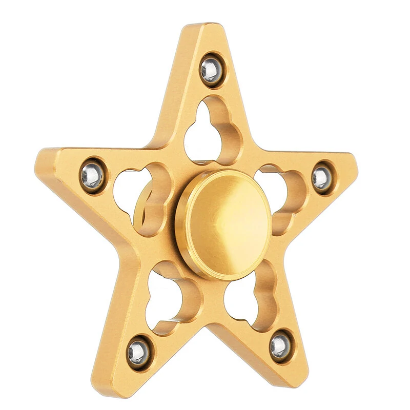 ECUBEE EDC Aluminum Alloy Fidget Spinner - 688 Steel Bearing Finger Hand Spinner - Image 4