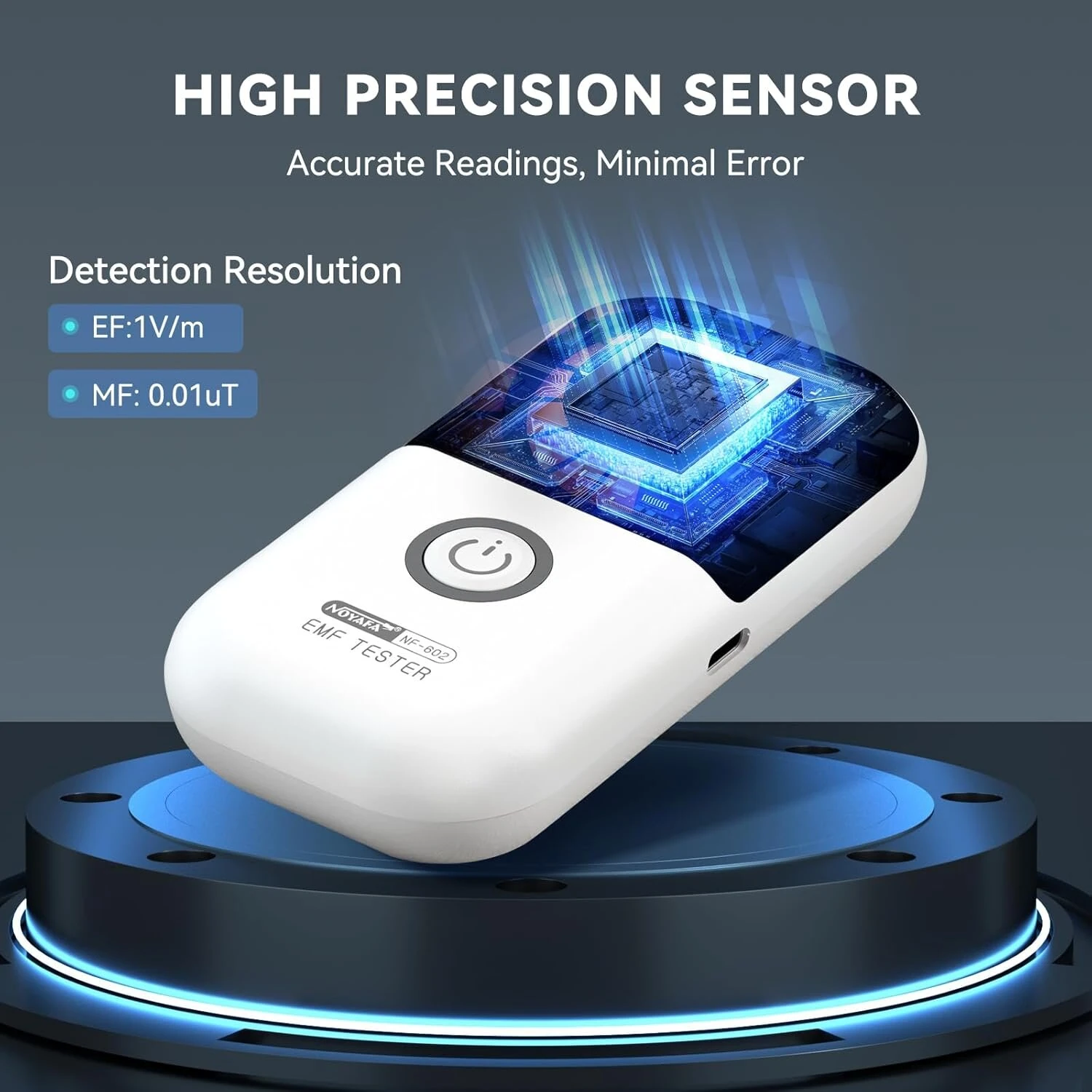 NOYAFA Upgraded EMF Meter - Rechargeable Radiation Detector for Ghost Hunting & 5G WiFi - Image 4
