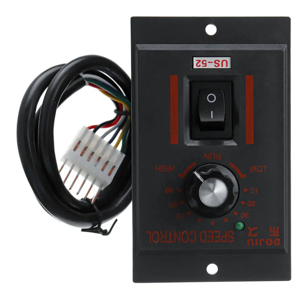 220V 250W Motor Speed Controller - 90~1700RPM Variable Speed Control Switch - Image 3