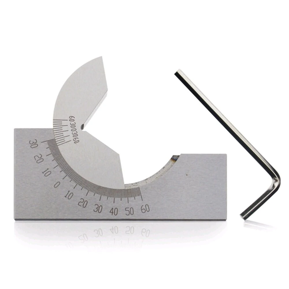 KP30/KP46 Adjustable Micro Angle Gauge - High Precision 0-60° V-Block for Milling & Lathe - Image 2