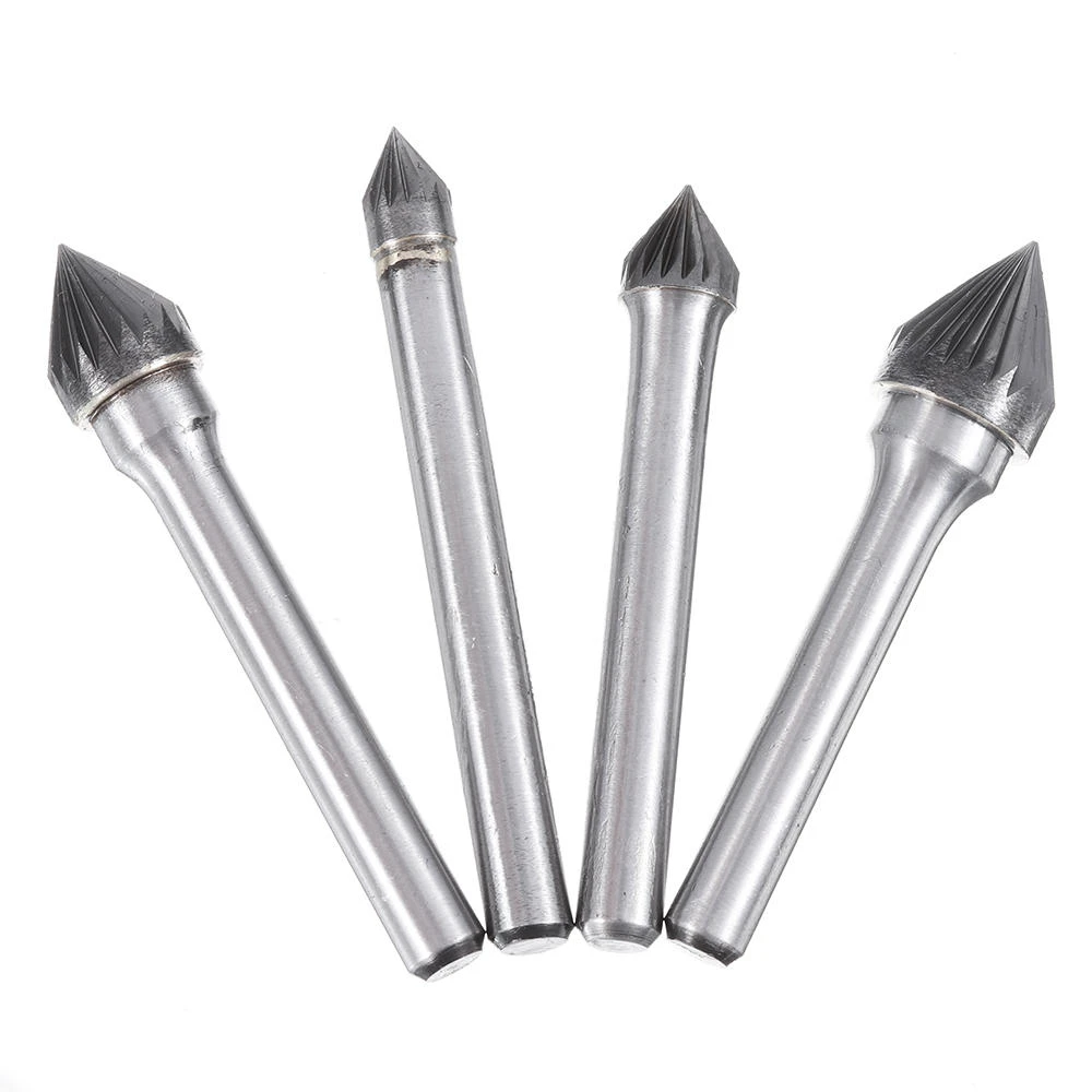 J Series Tungsten Carbide Burr - 6mm Shank Rotary Cutter for Metal Carving & Polishing - Image 2