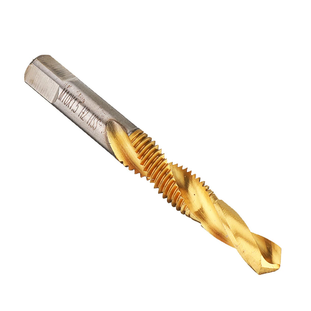 M3-10 HSS Titanium Countersink Drill Bits | 10pcs Set for M3/4/5/6/8/10 Tapping - Image 2