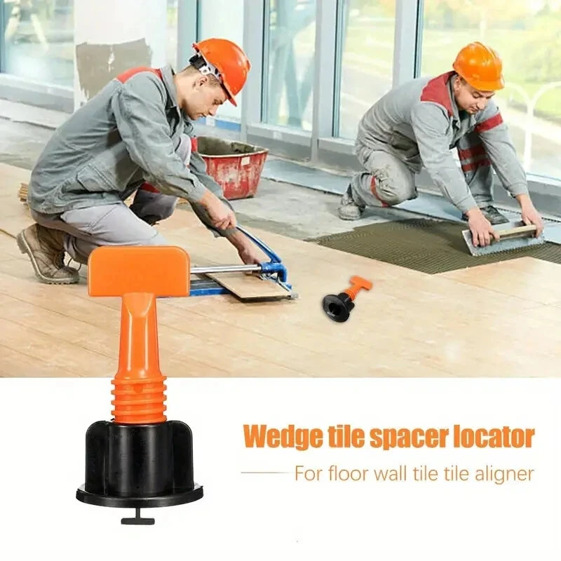 151pcs Tile Leveling System Kit - Reusable Flat Wedge Washers & Brackets for DIY Wall Tile Installation - Image 3