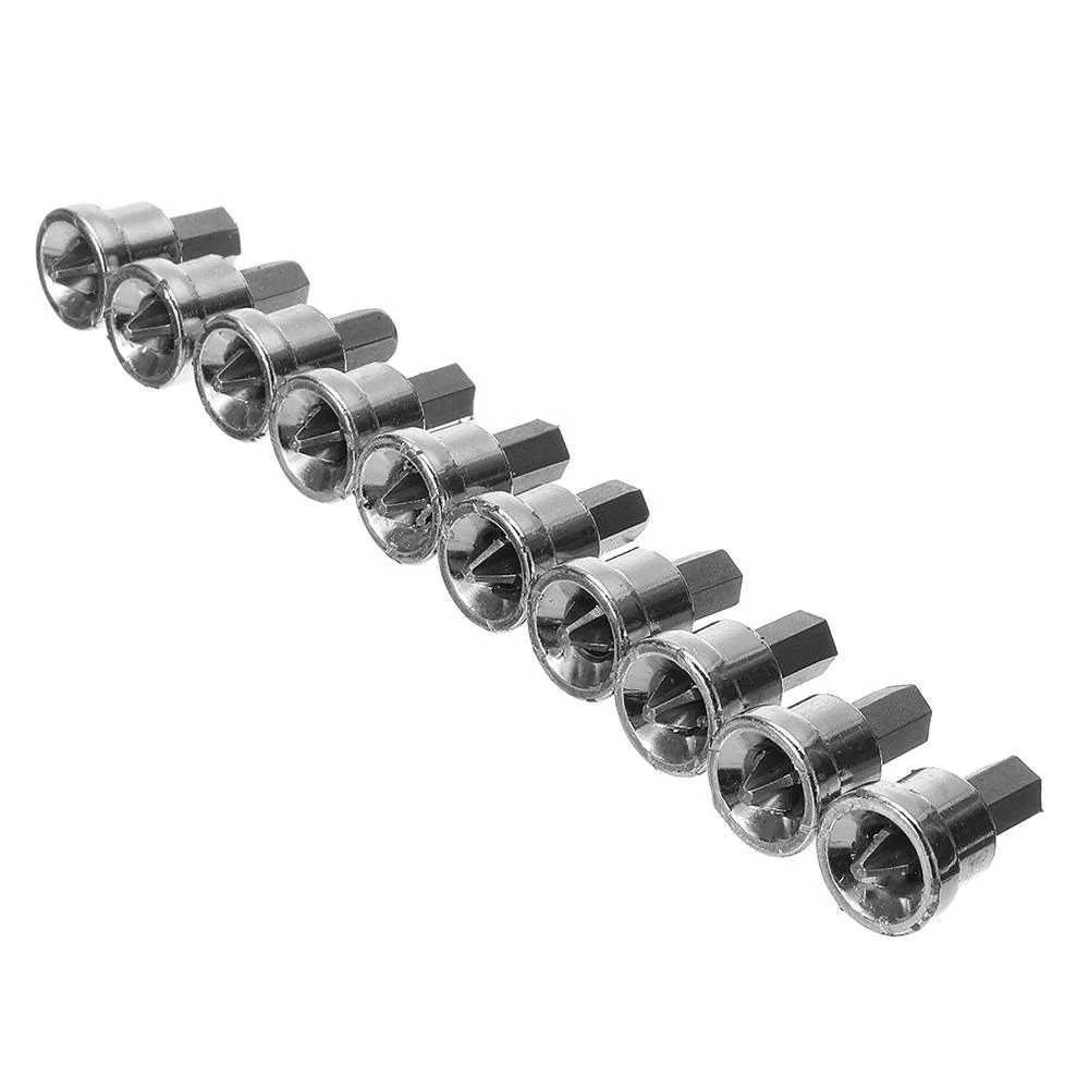 10pcs 25mm Plasterboard Screwdriver Bits | Stop Screws for Drywall & Wood - Image 2
