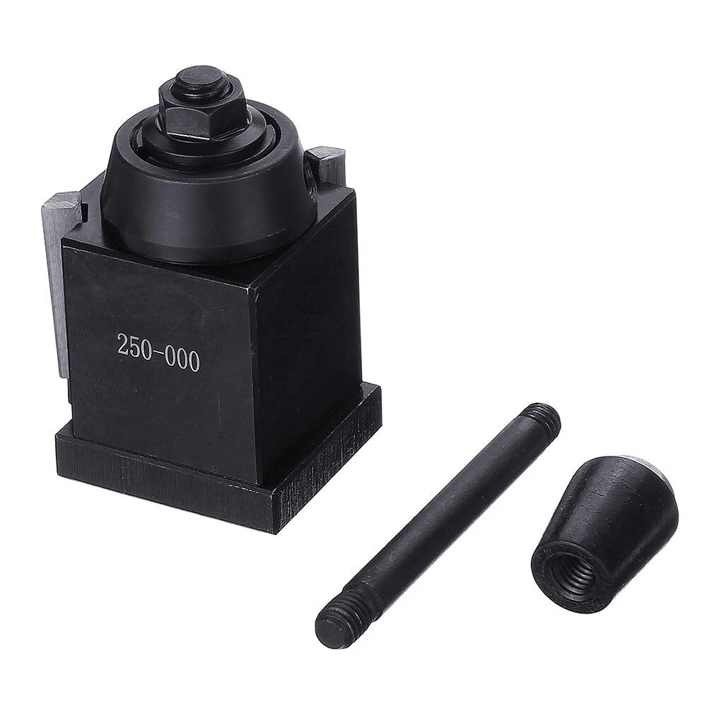 Drillpro Quick Change Tool Post Kit | 250-000 Cuneiform GIB Type | Lathe Tool Holder Set - Image 5