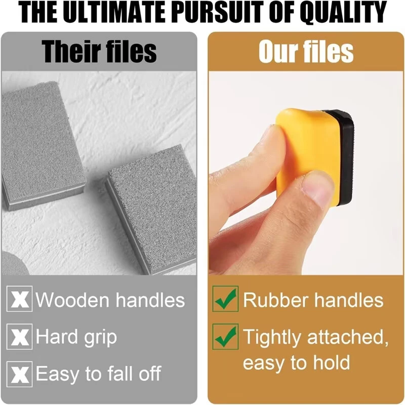 Denibbing File - Double-Sided Grinding Tool | Handheld Car Paint Remover - Image 5