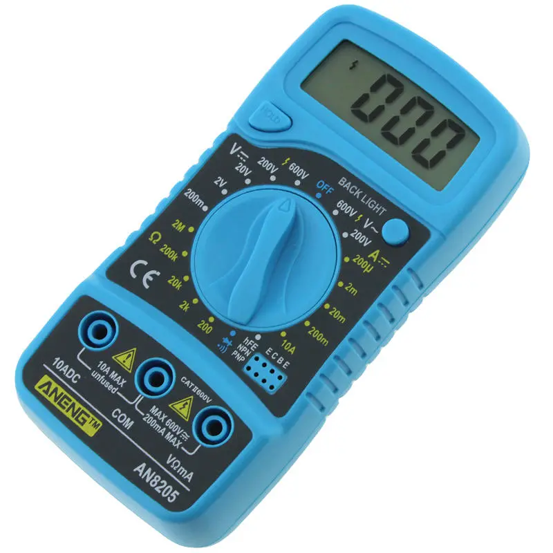 ANENG AN8205 Digital Multimeter - AC/DC Voltmeter Ammeter Ohm Tester - Image 5