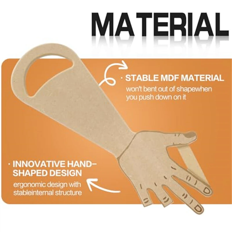 Ergonomic Hand-Shaped Push Stick | Non-Slip Safety Tool for Table Saw & Router Table - Image 4