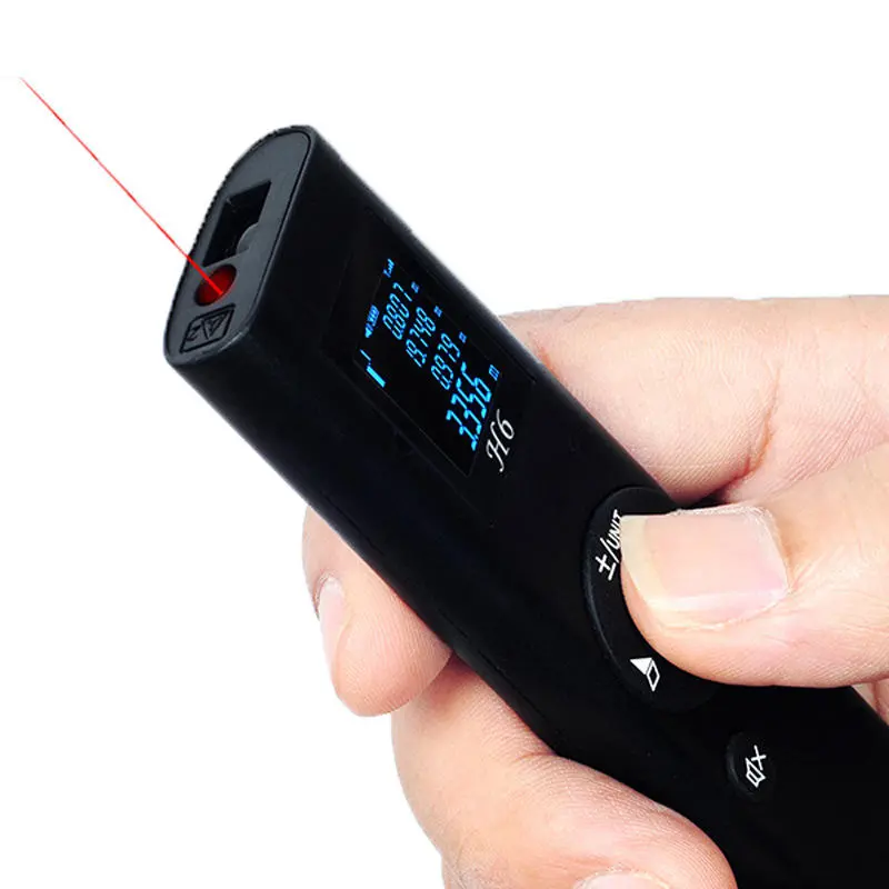 Mileseey 40M Laser Distance Meter - Portable USB Charging Digital Rangefinder - Image 2