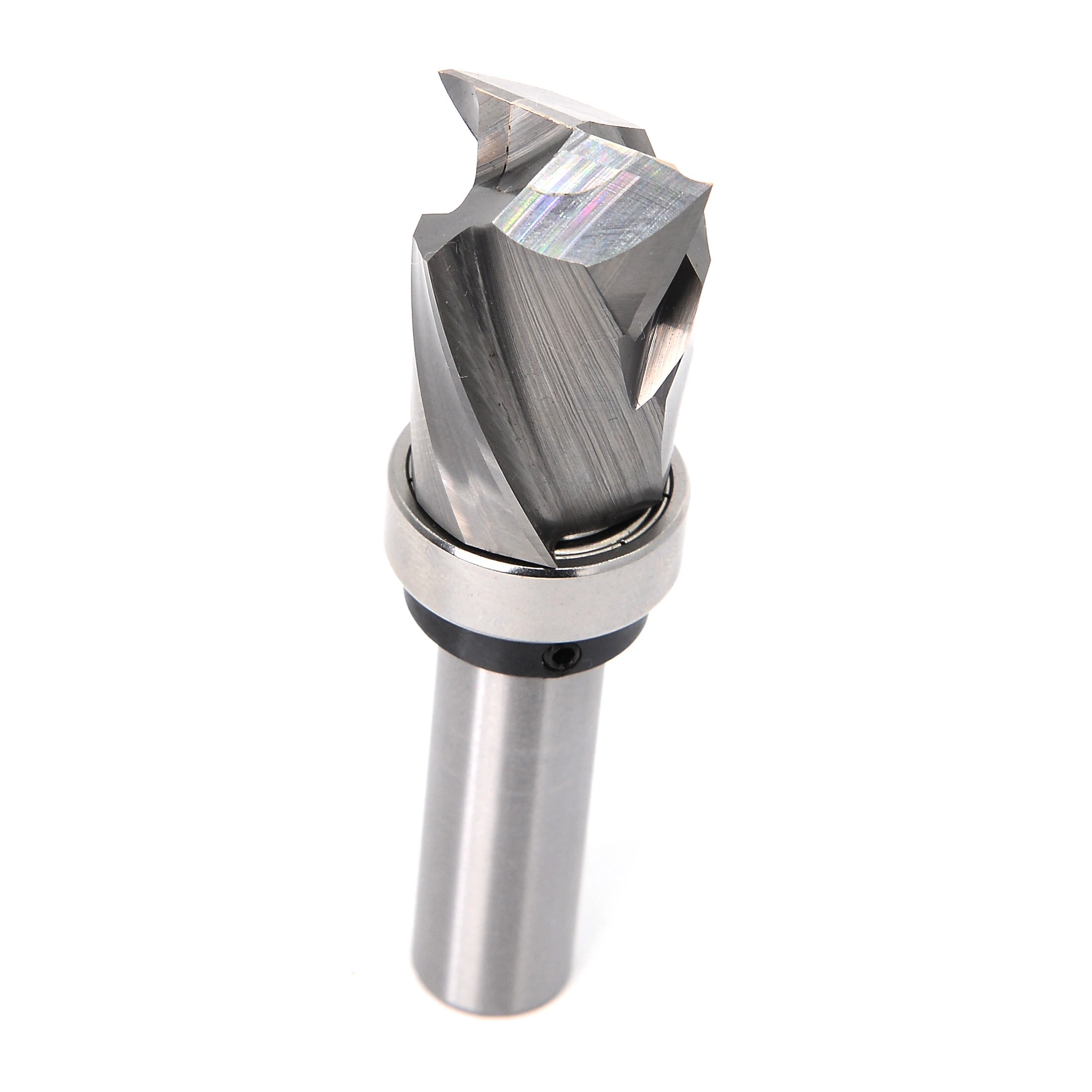 Carbide CNC Router Bit - 6mm 6.35mm 12.7mm Shank Compression Flush Trim Cutter - Image 5