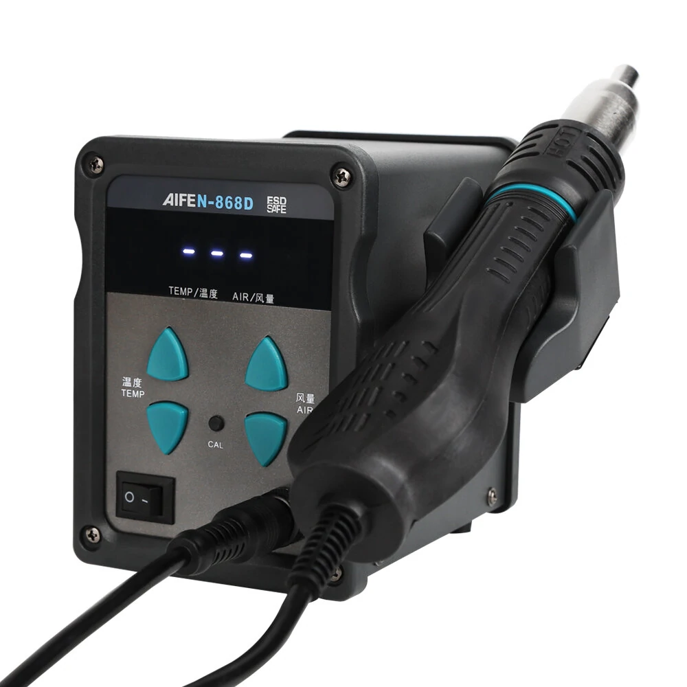 AIFEN 868D 700W Hot Air Rework Station - 100-500°C Soldering Tool for Phone Repair - Image 5