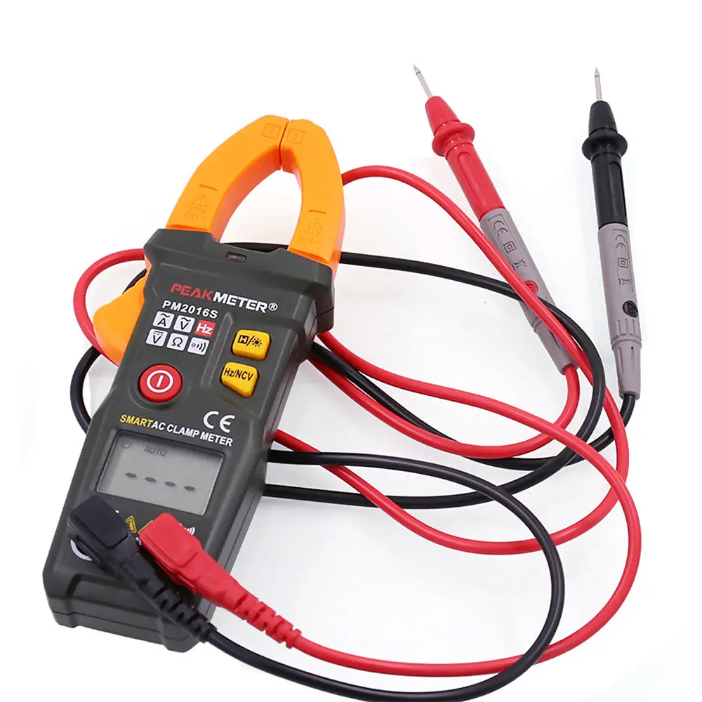 PEAKMETER PM2016S True RMS Multimeter - 6000 Counts NCV & Auto Scan Clamp Meter - Image 4