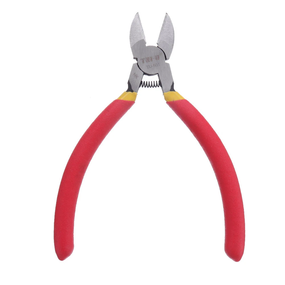 TU-501 Carbon Steel Diagonal Pliers | Electronic Cable Cutter & Clamp Tool - Image 4
