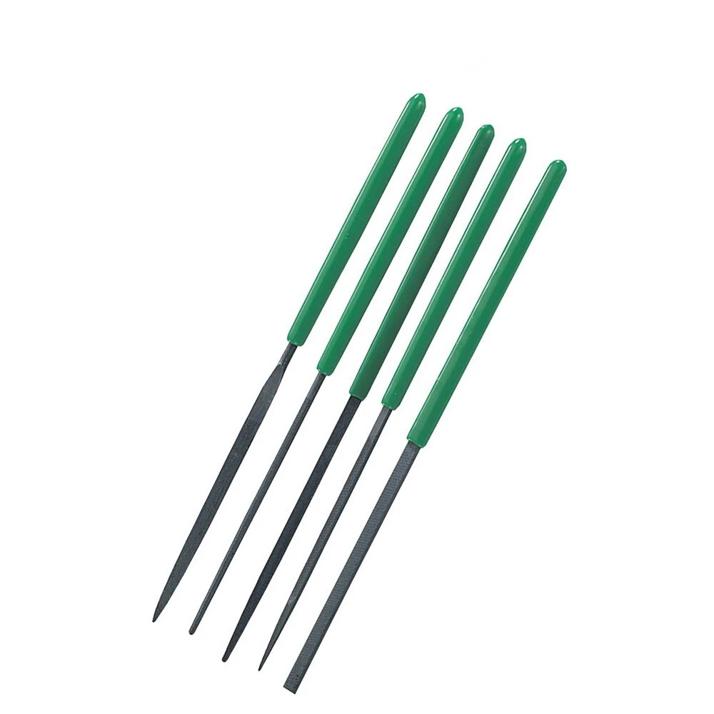Pro'skit 8PK-605A 5-Piece Needle File Set - For Metal, Glass, Stone & Wood - Image 2