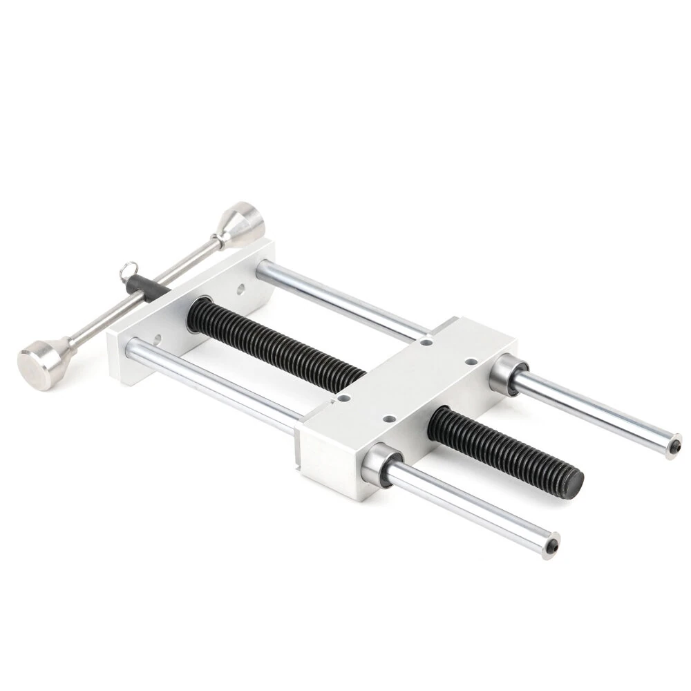 Enjoywood Heavy Duty Dual Link Clamp Vise - 0-300mm Range - Aluminum Alloy & Stainless Steel - Image 2