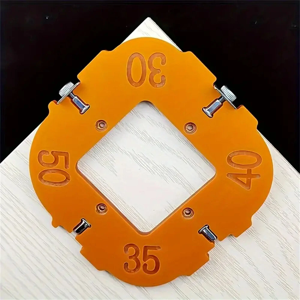 Woodworking Router Corner Template Jig - R5 to R50 Arc Angle Tool | Router Table Plate - Image 4