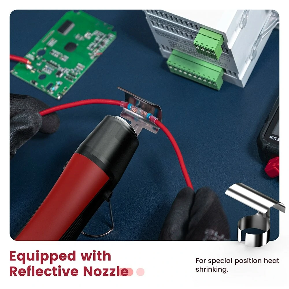 KAIWEETS KEH01 Mini Heat Air Gun - Dual Temp 482°F & 842°F - Quick Heating - Image 5