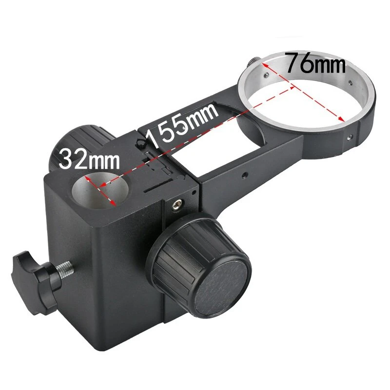 KOPPACE Stereo Microscope Focusing Bracket | 76mm Lens Diameter | 32mm Column - Image 4