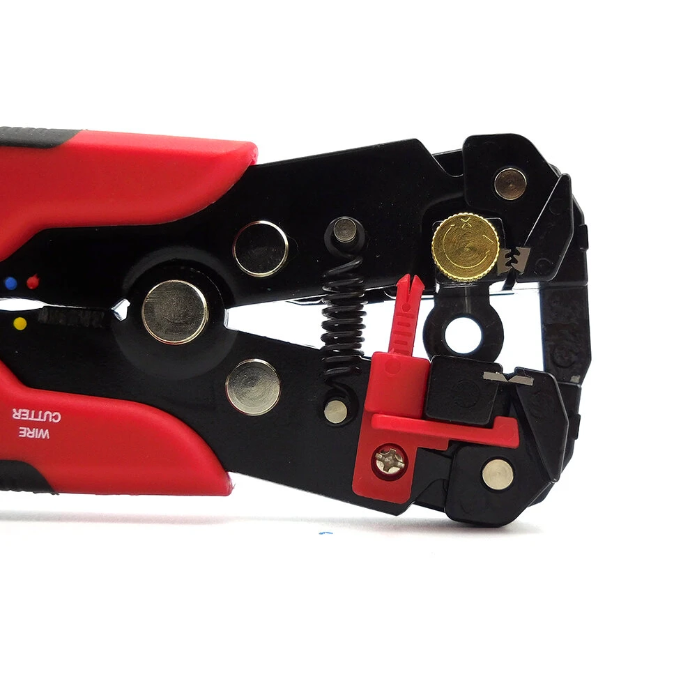 Automatic Self-Adjustable Cable Crimper - 8 Wire Stripper & Cutter Plier - Image 4