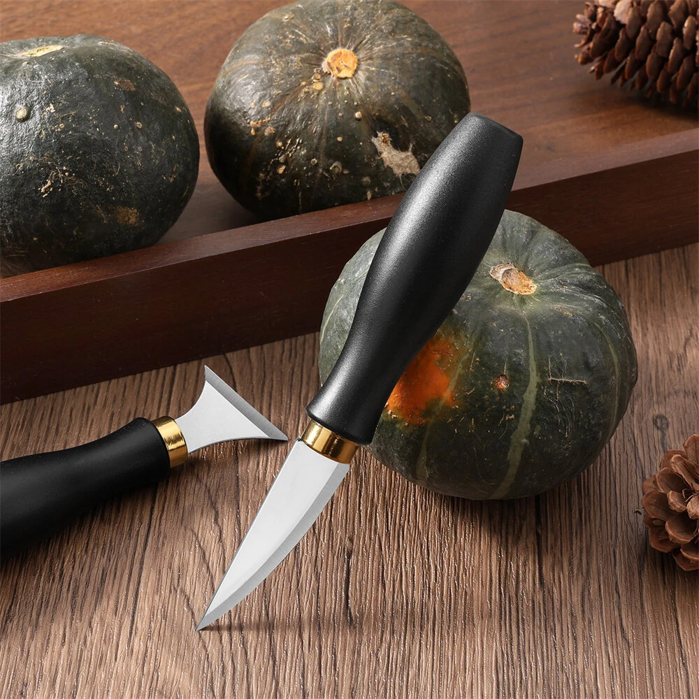 Wood Carving Tool Kit - 4pcs Stainless Steel Blades | Professional Detail Cutter Set - Image 4