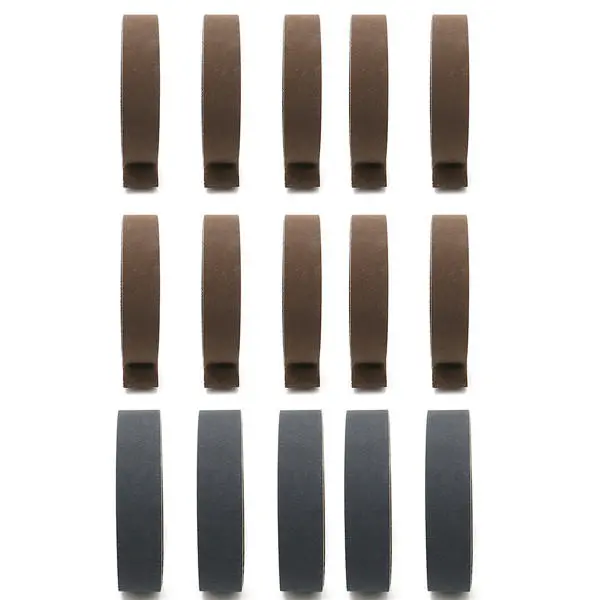 15pcs 25x762mm Sanding Belts - 600/800/1000 Grit Aluminum Oxide Abrasives - Image 2
