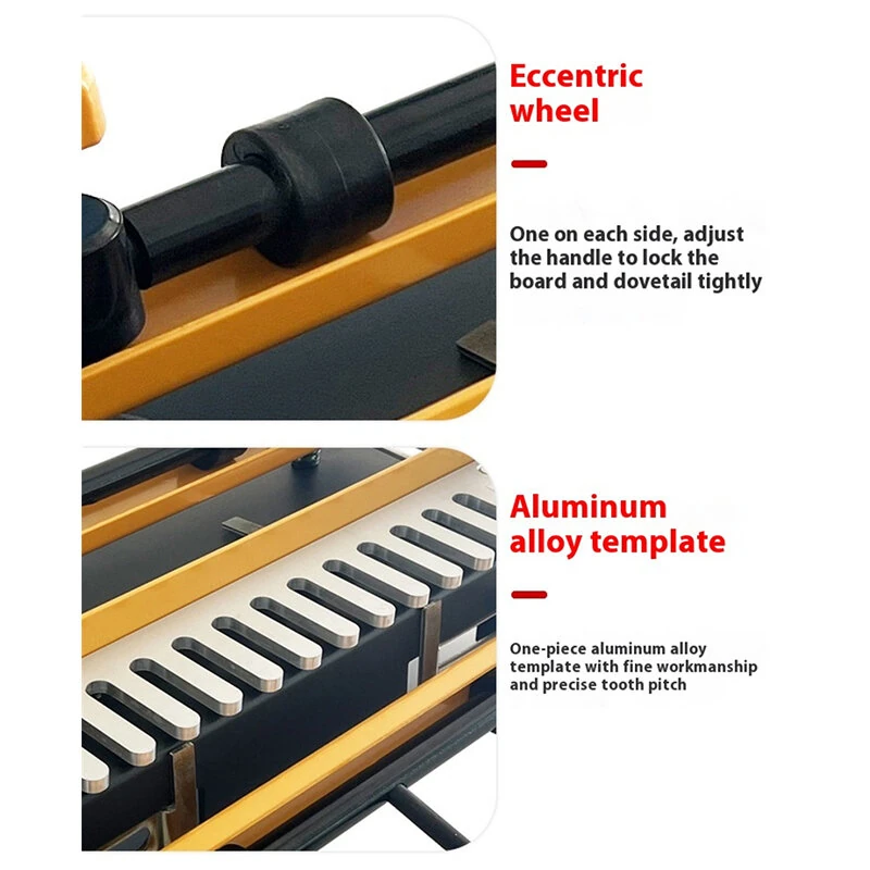 Wood Dovetail Tenoner - 12inch 300mm Max Workpiece | Router Bit Template for Joints - Image 5
