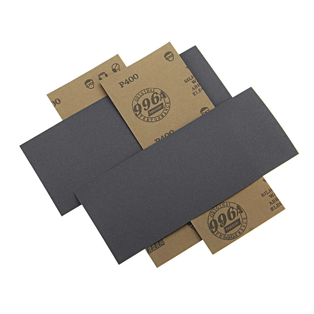 HILDA 50pcs Wet Dry Sandpaper 320-2000 Grit | 230x93mm Amphibious Sanding Sheets - Image 3