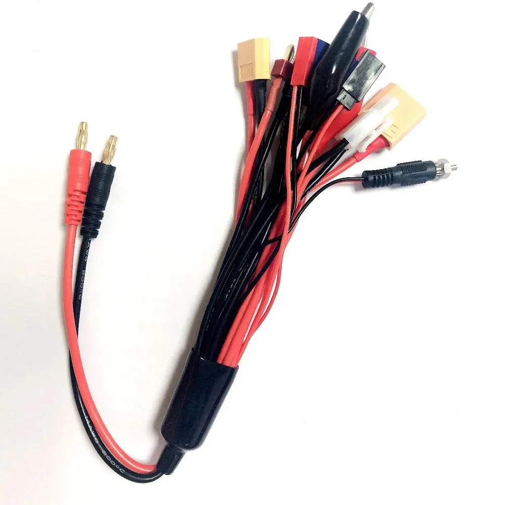 IMAX B6 Charging Adapter - 10 in 1 Banana to DEANS XT60 XT90 EC5 JST - Image 2