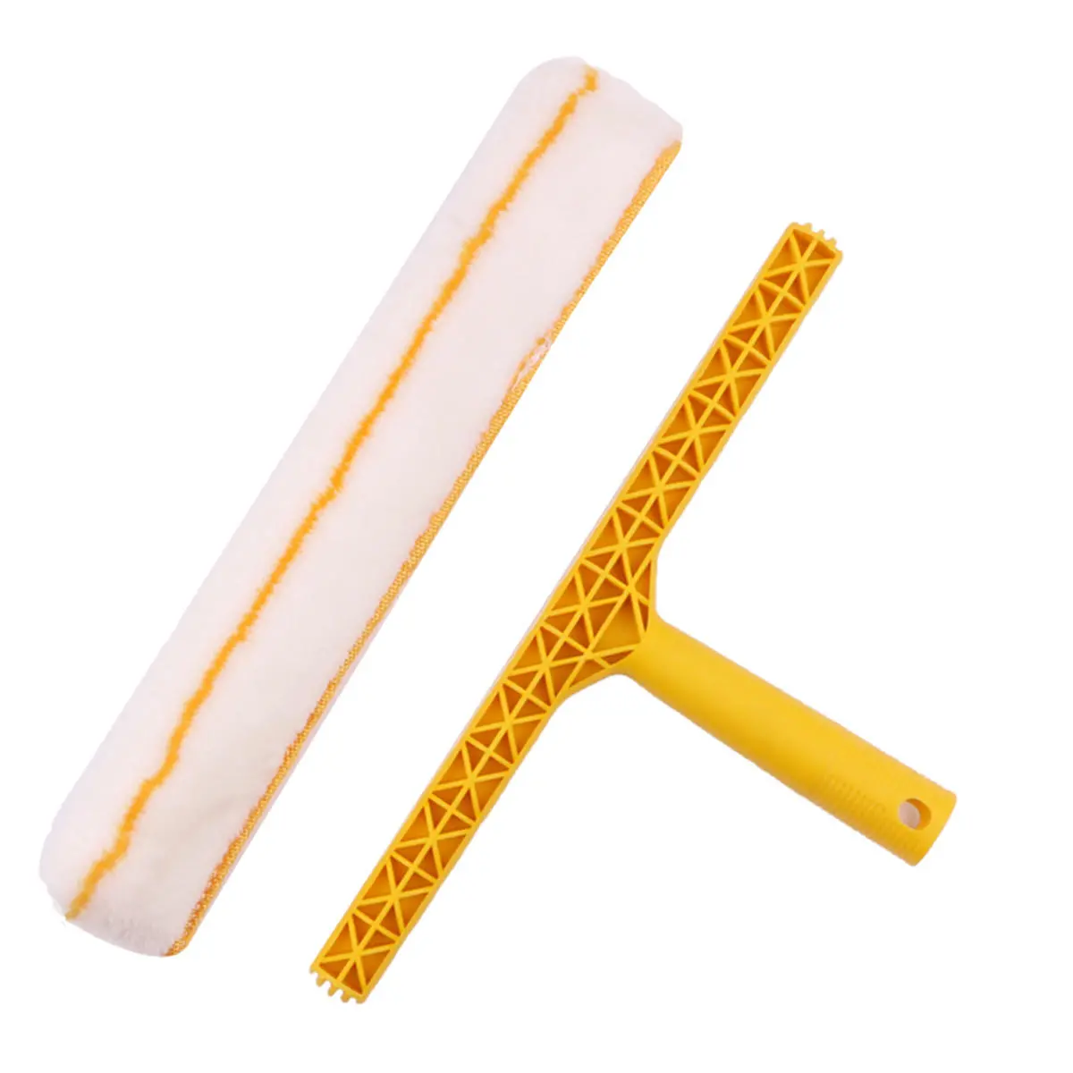 Professional Window Squeegee Blade & Cleaner Tool - Glass Soap Wiper | Drill Attachment - Image 3