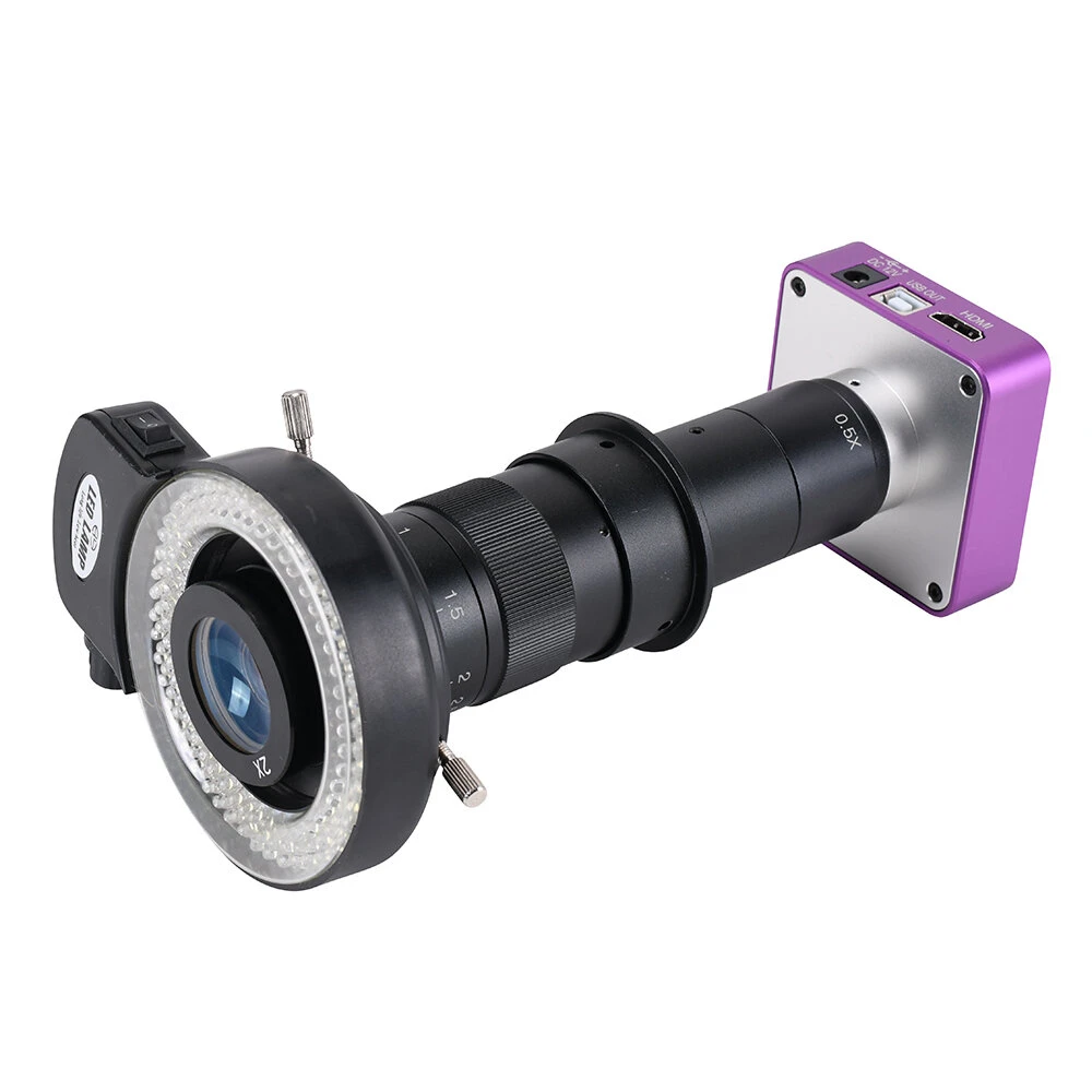 HAYEAR 51MP Digital Microscope Camera | 180X Lens & 144 LED Light | PCB Repair - Image 4