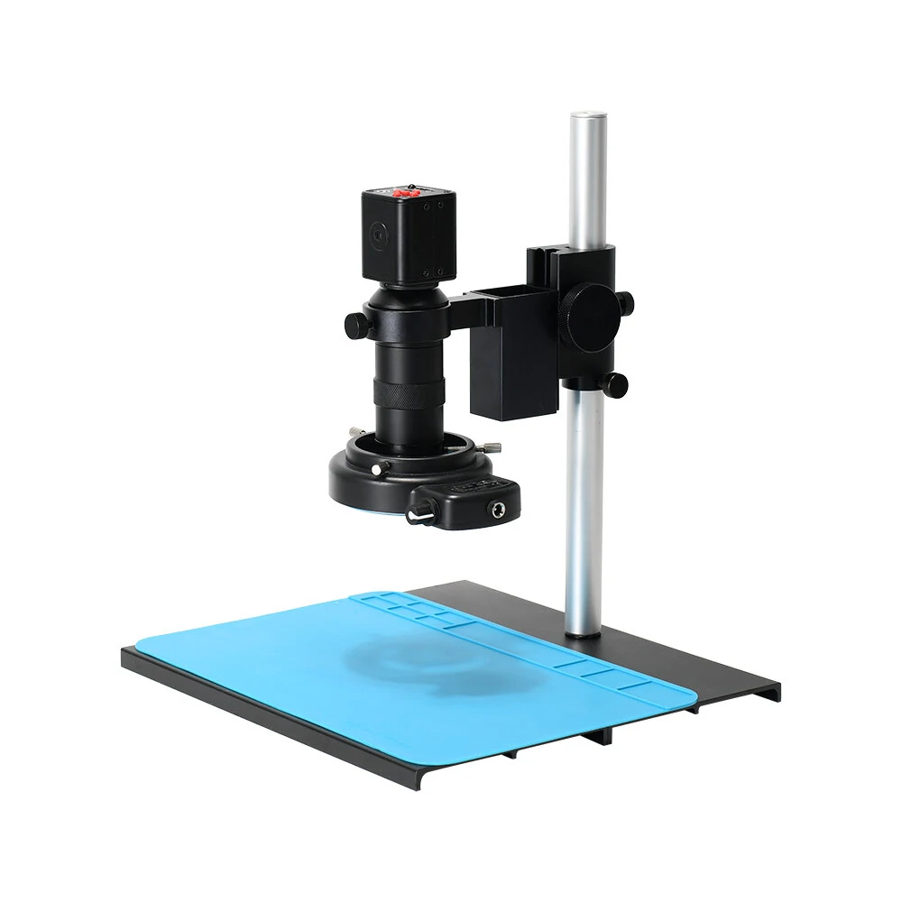 HAYEAR 1080P HDMI Digital Microscope Camera | 150X Lens & LED Ring Light for PCB Soldering - Image 3