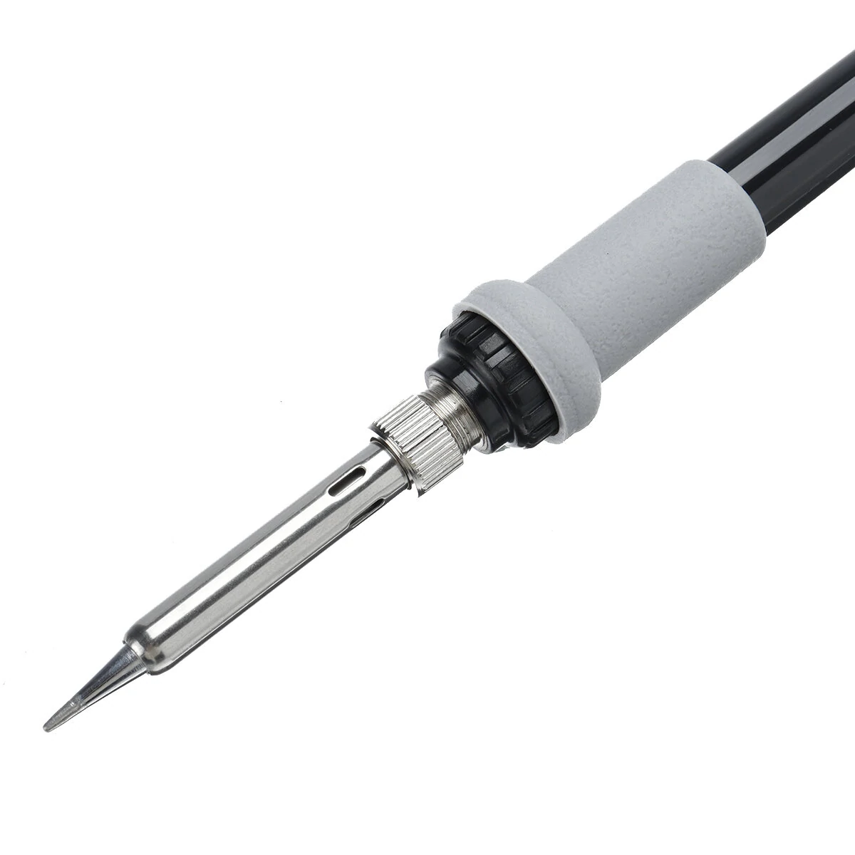60W Adjustable Temperature Electric Solder Iron - 220V EU Plug with 5 Tips - Image 5