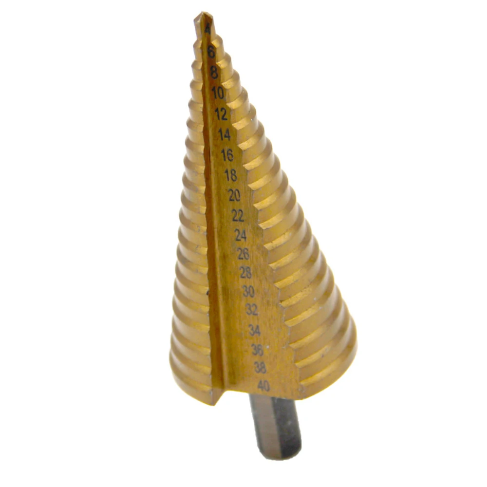 Dremel Titanium Step Drill Bit | HSS Hex Shank 4-40mm for Metal & Wood - Image 4