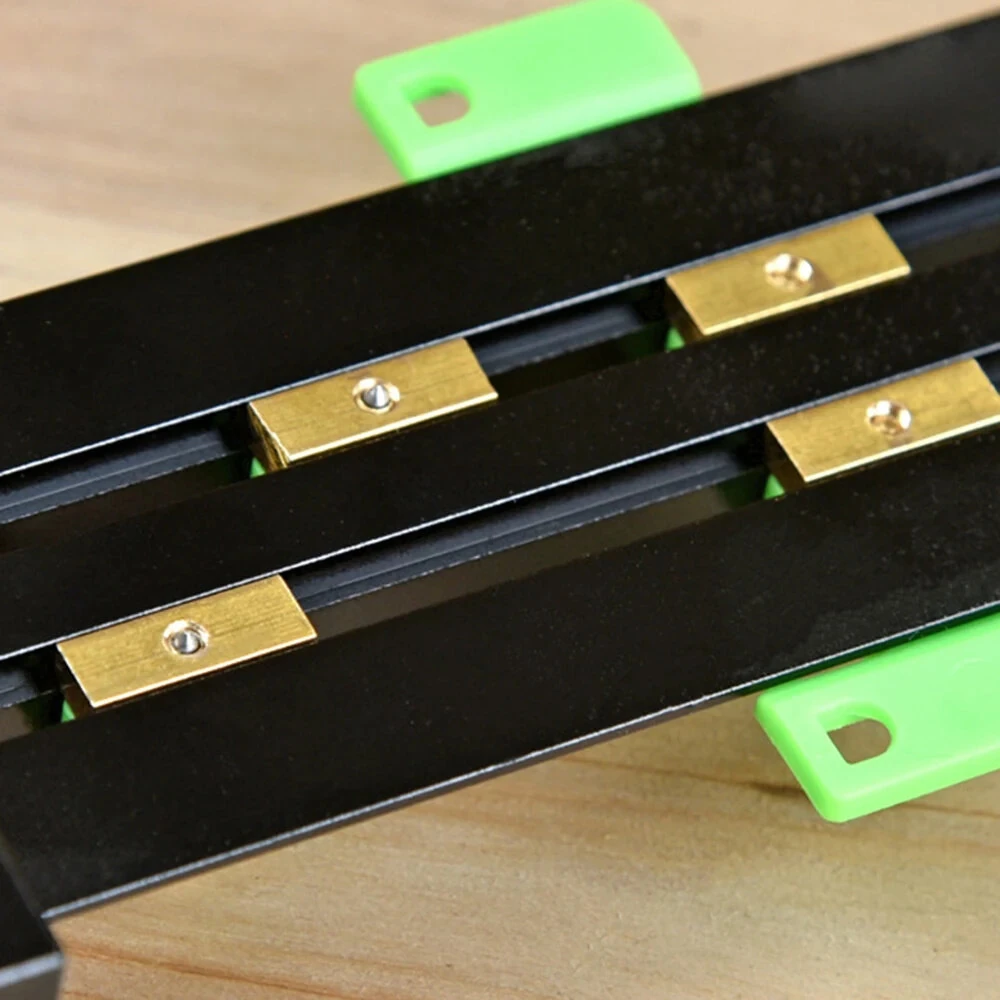 Onkel.J T-Shape Sliding Gauge Ruler - Metric & Imperial Scale for Woodworking - Image 4