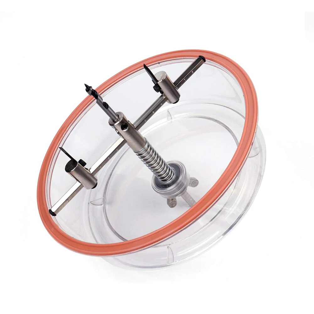 Adjustable Hole Saw Cutter 40-200mm | 1-5/8 to 8 Inch with ABS Dust Shield - Image 4